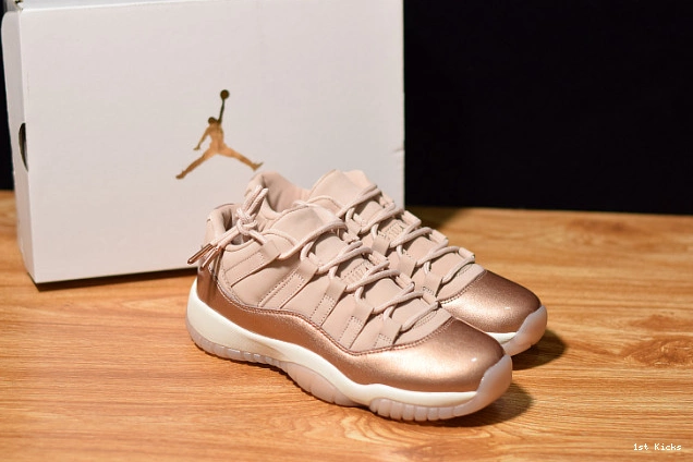 Jordan Rose Air Low AH7860-105 Gold 11 GS 0816